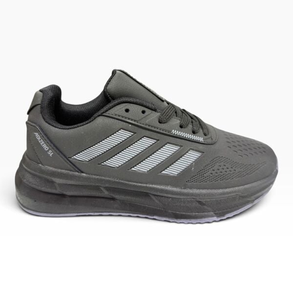 Füme Gri Kadın Spor Ayakkabı – Günlük Kalın Taban Rahat Sneaker