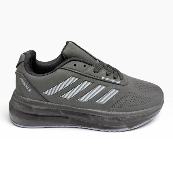 Füme Gri Kadın Spor Ayakkabı – Günlük Kalın Taban Rahat Sneaker