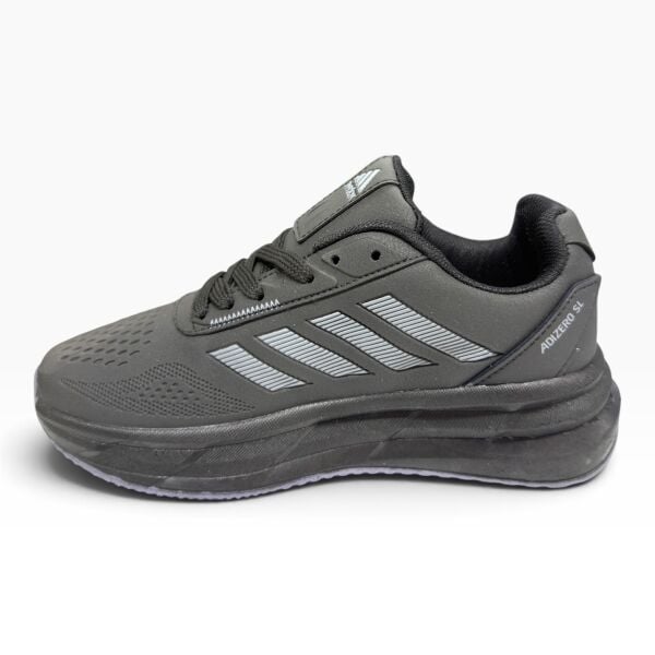 Füme Gri Kadın Spor Ayakkabı – Günlük Kalın Taban Rahat Sneaker