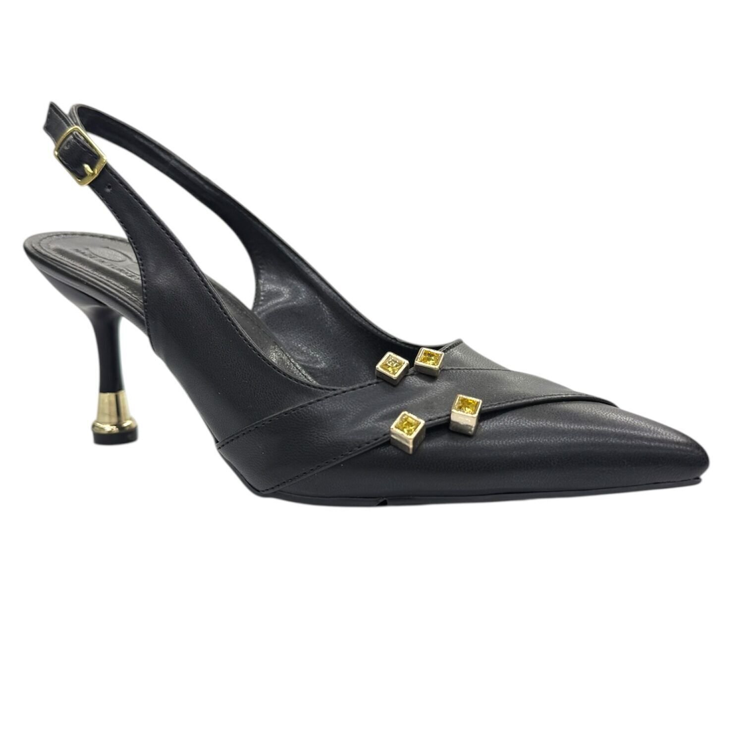 Siyah Topuklu Ayakkabı