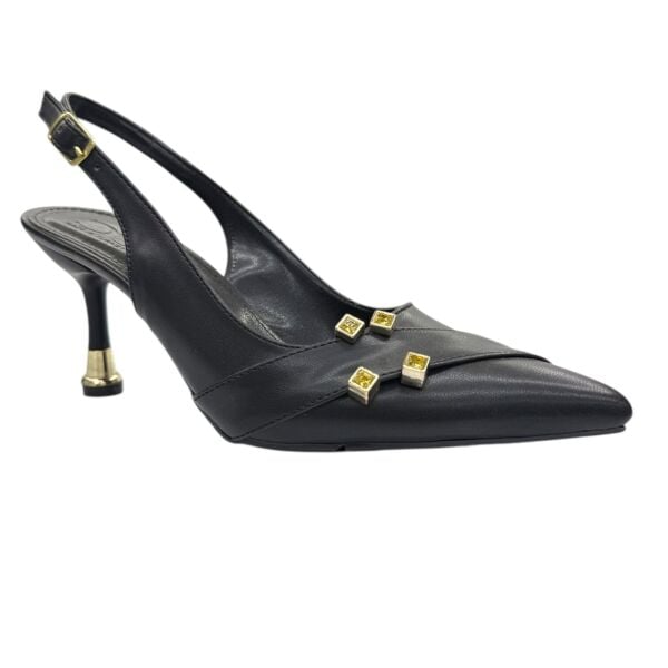 Siyah Topuklu Ayakkabı