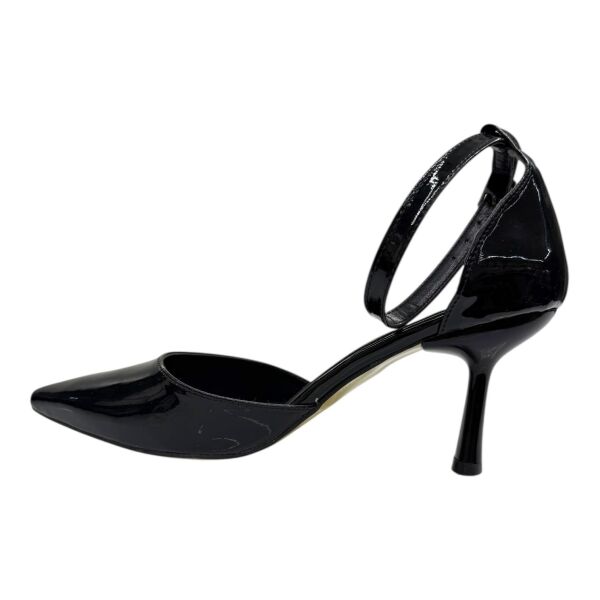 Siyah Rugan İnce Topuklu Stiletto – Klasik Şıklık