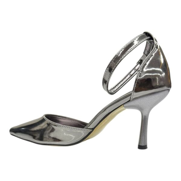 Antrasit Rugan İnce Topuklu Stiletto – Klasik Şıklık