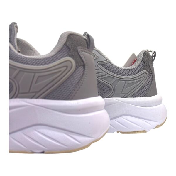 Gri / Mor Vurgulu Spor ayakkabı