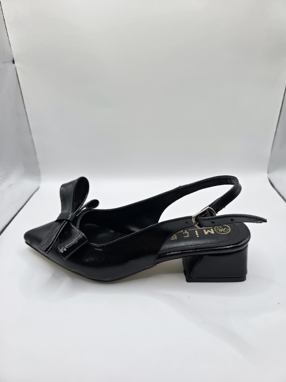 Acı kahve Kadın Topuklu Babet 3 cm Günlük Şık Ayakkabı