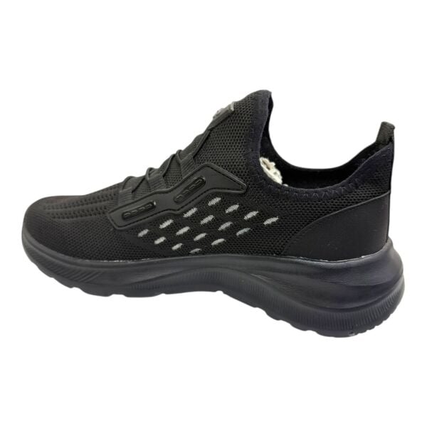 Ultra Hafif Fileli Spor Ayakkabı - Siyah