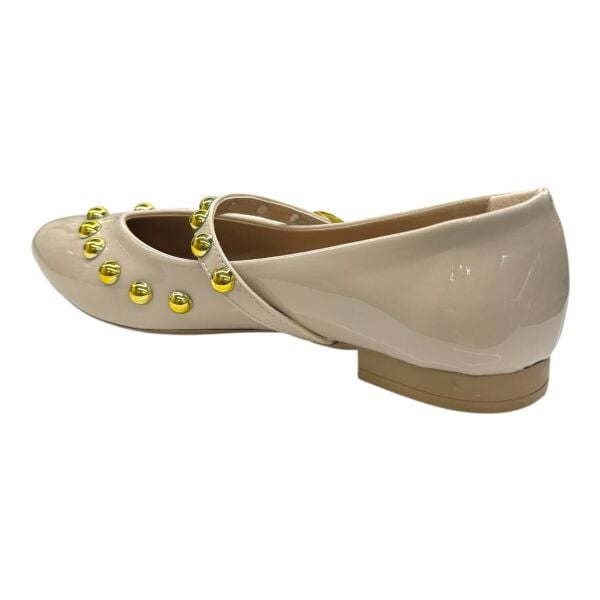 Nude Rugan Zımbalı Babet