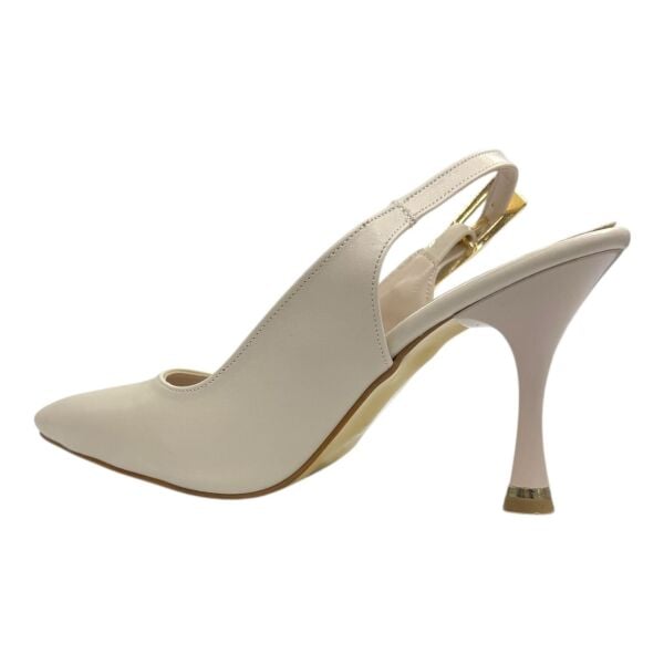 Bej Topuklu Bilekten Tokalı