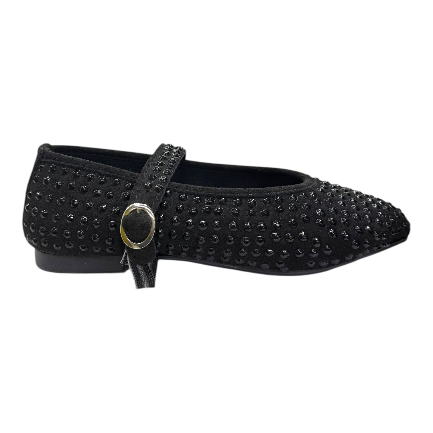 Siyah Taşlı Mat Babet