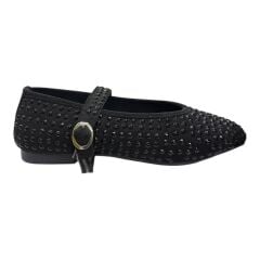 Siyah Taşlı Mat Babet