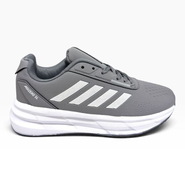 Gri Beyaz Kadın Spor Ayakkabı – Günlük Rahat ve Şık Sneaker