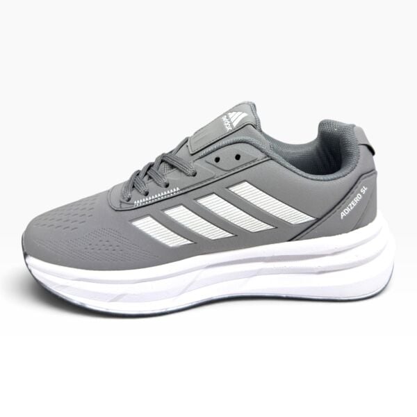 Gri Beyaz Kadın Spor Ayakkabı – Günlük Rahat ve Şık Sneaker